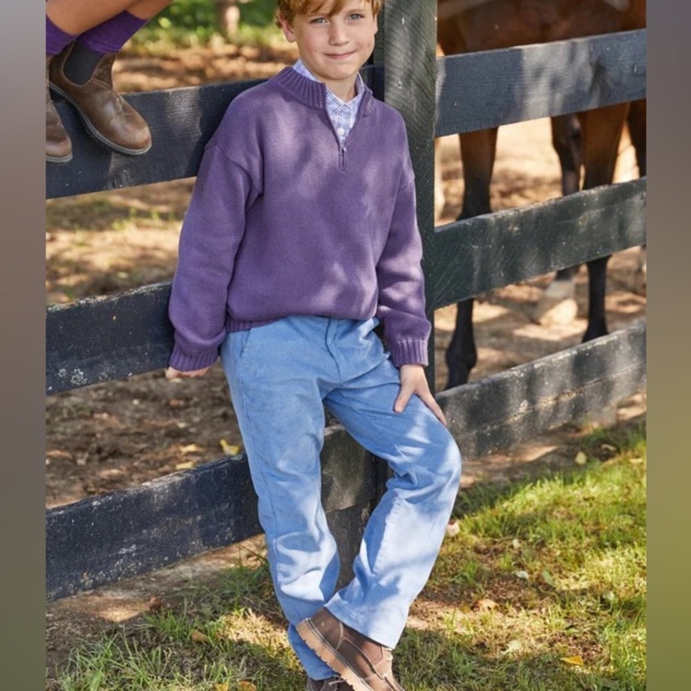Little English Blue Pants